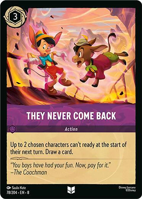 They Never Come Back - 78/204 - Uncommon - 8