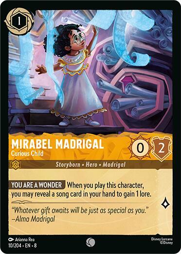Mirabel Madrigal - Curious Child - Common - 10/204 - 8 1