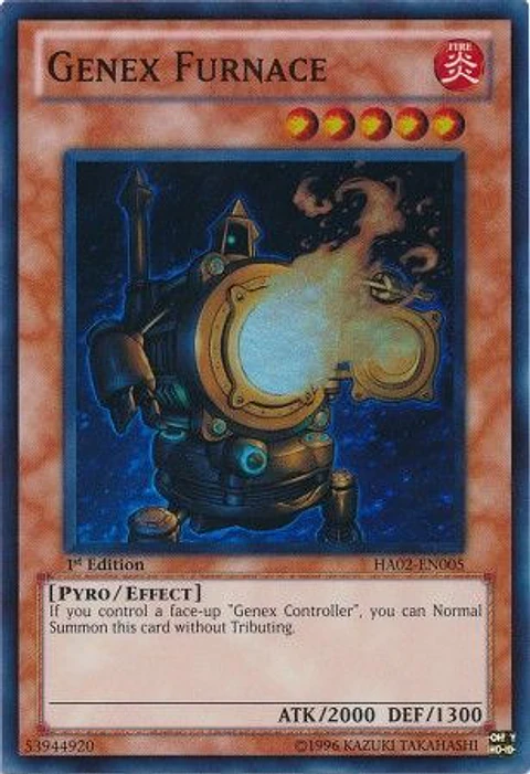 Genex Furnace - HA02-EN005 - Super Rare 