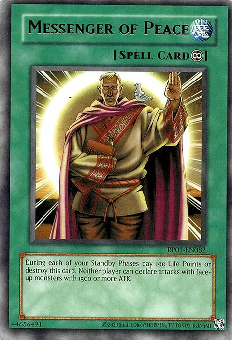 Messenger of Peace - RP01-EN082 - Rare (Reprint) 