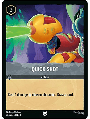 Quick Shot - Uncommon - 203/204 - 8
