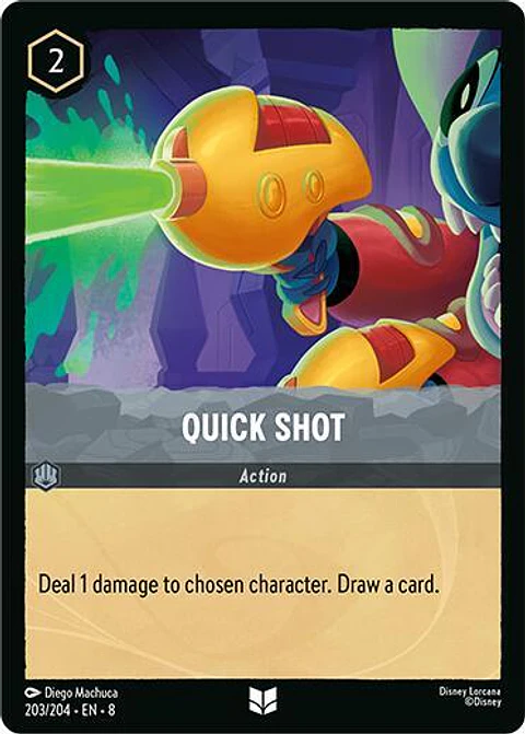 Quick Shot - Uncommon - 203/204 - 8