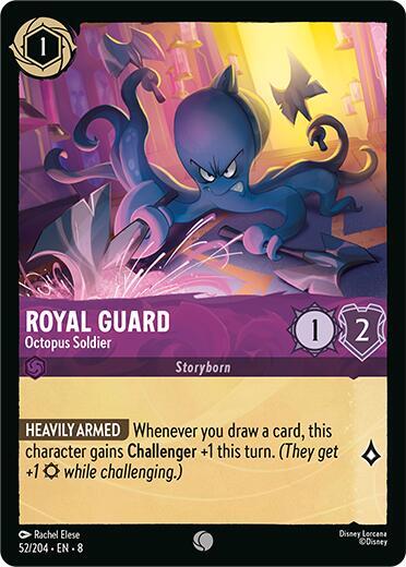Royal Guard - Octopus Soldier - Common - 52/204 - 8 1