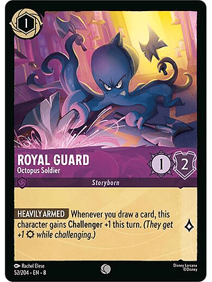 Royal Guard - Octopus Soldier - Common - 52/204 - 8