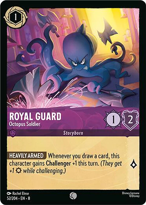 Royal Guard - Octopus Soldier - Common - 52/204 - 8