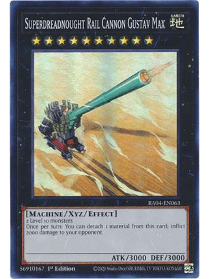 Superdreadnought Rail Cannon Gustav Max - RA04-EN063