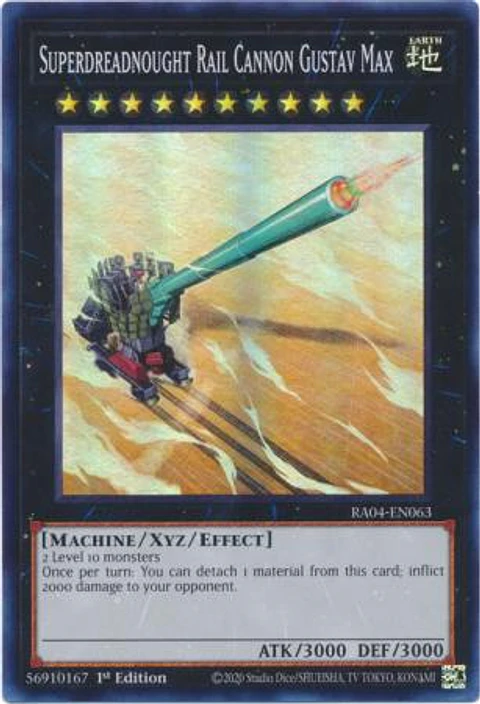 Superdreadnought Rail Cannon Gustav Max - RA04-EN063