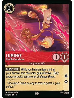 Lumiere - Nimble Candelabra - Common - 128/204 - 8