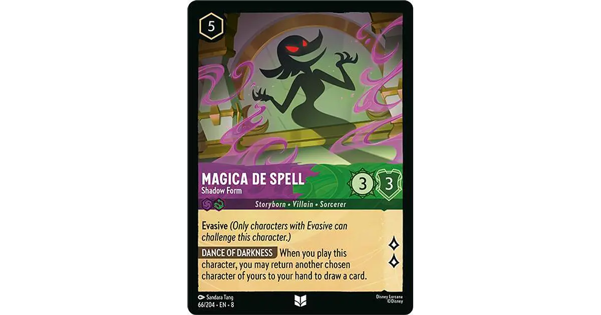 Magica De Spell - Shadow Form - Uncommon - 66/204