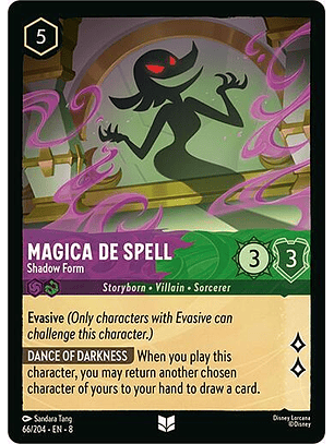 Magica De Spell - Shadow Form - Uncommon - 66/204