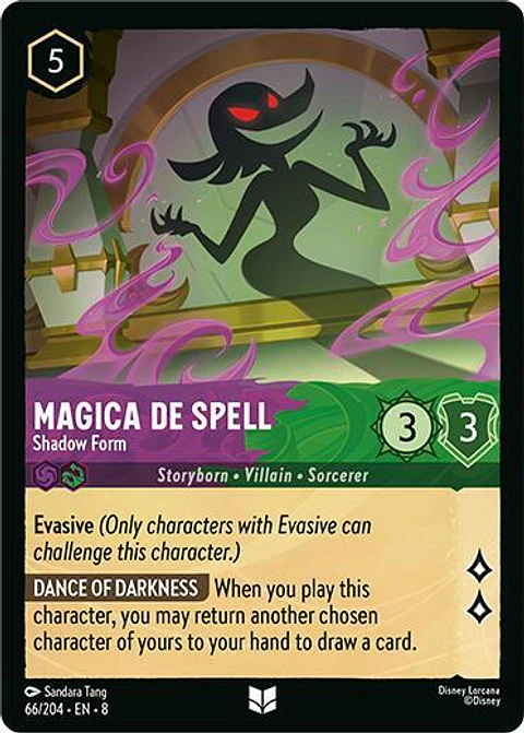 Magica De Spell - Shadow Form - Uncommon - 66/204