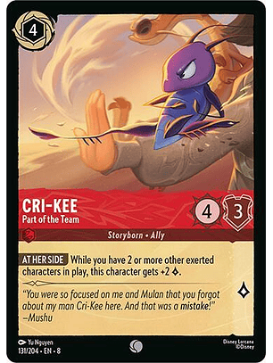 Cri-Kee - Part of the Team - Common - 131/204 - 8