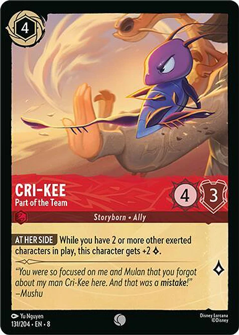 Cri-Kee - Part of the Team - Common - 131/204 - 8