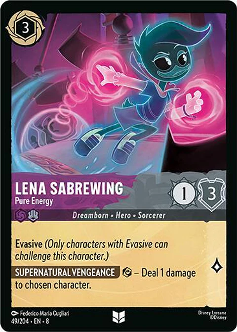 Lena Sabrewing - Uncommon - 49/204 - 8