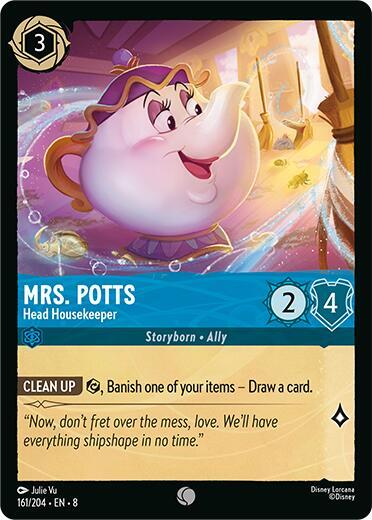 Mrs.Potts - Head Housekeeper - Common - 161/204 - 8 1