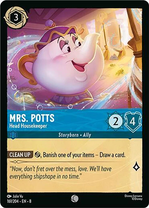 Mrs.Potts - Head Housekeeper - Common - 161/204 - 8