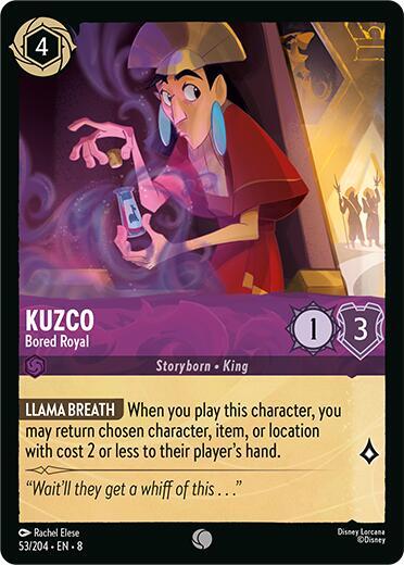 Kuzco - Bored Royal - Common - 53/204 - 8 1
