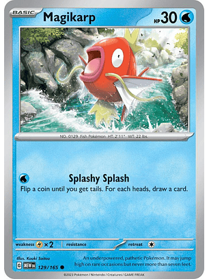 Magikarp - 129/165 - Common - MEW 