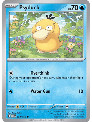 Psyduck - 054/165 - Common - MEW 
