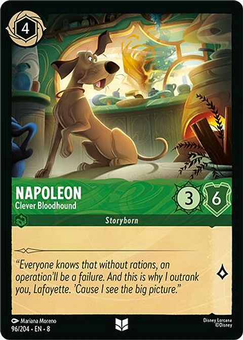 Napoleon - Clever Bloodhound - 96/204 - Uncommon - 8 