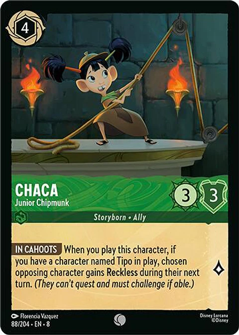 Chaca - Junior Chipmunk - 88/204 - Common - C 