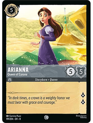 Arianna - Queen of Corona - 191/204 - Common - 8 