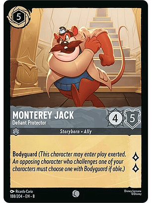 Monterey Jack - Defiant Protector - 188/204 - Common - 8 