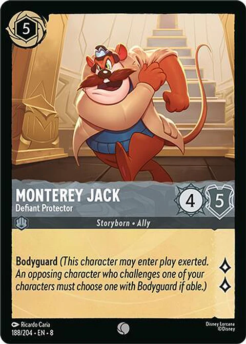 Monterey Jack - Defiant Protector - 188/204 - Common - 8 