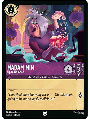 Madam Mim - Up to No Good - 59/204 - Uncommon - 8 