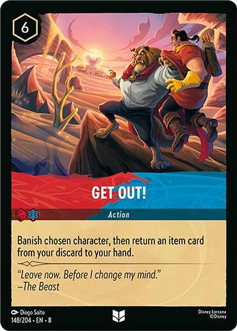 Get Out! - 148/204 - Uncommon - 8 
