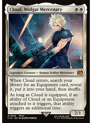 Cloud, Midgar Mercenary - FIN - M