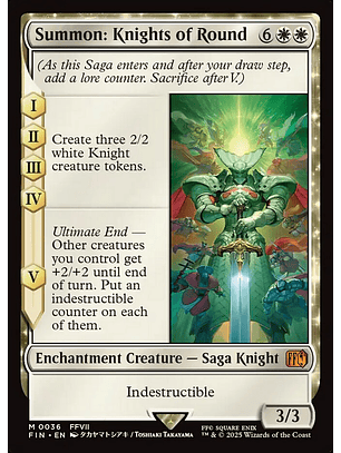 Summon: Knights of Round - FIN - M
