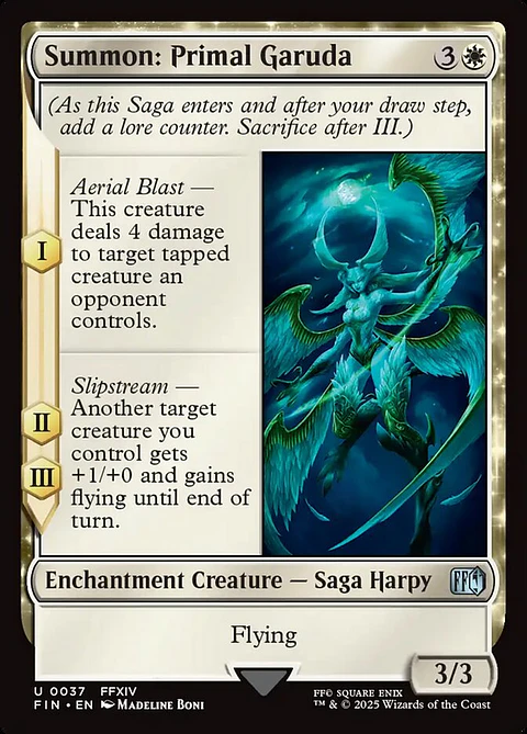 Summon: Primal Garuda - FIN - U