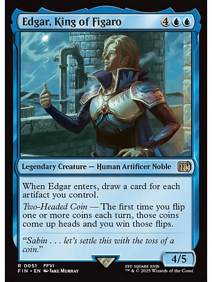 Edgar, King of Figaro - FIN - R