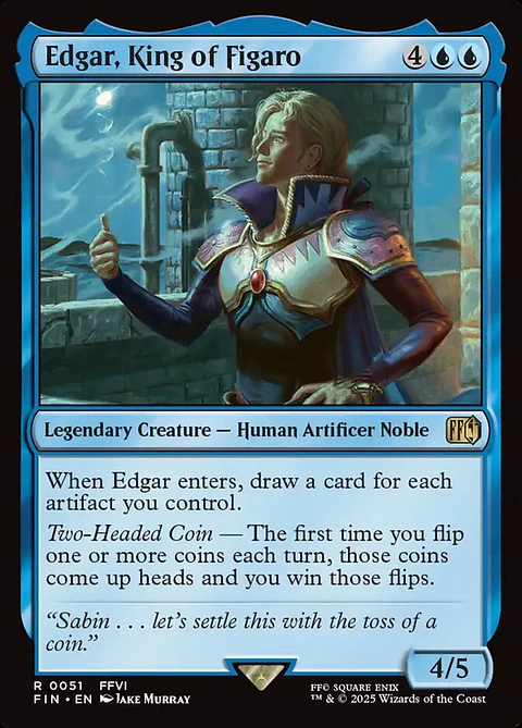 Edgar, King of Figaro - FIN - R