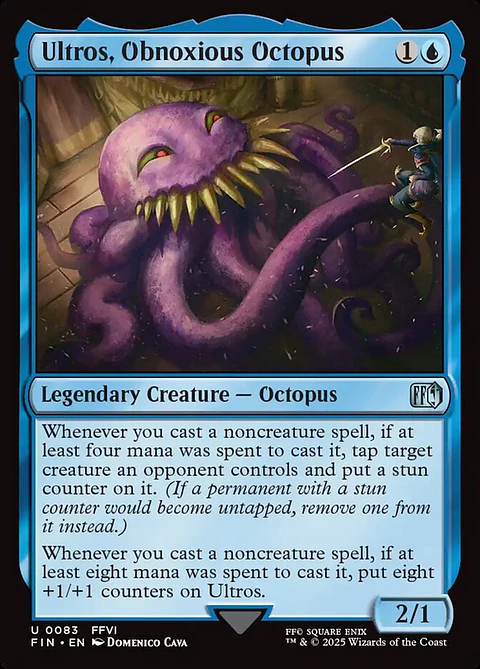 Ultros, Obnoxious Octopus - FIN - U