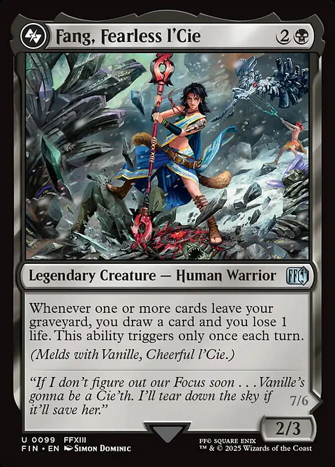 Fang, Fearless l'Cie - FIN - U
