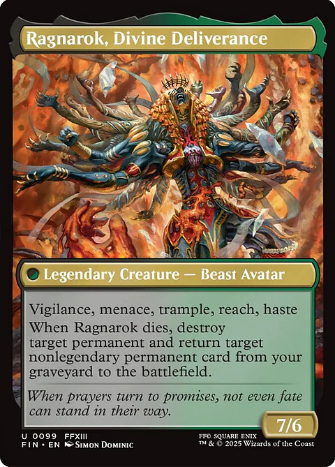 Ragnarok, Divine Deliverance - FIN - U