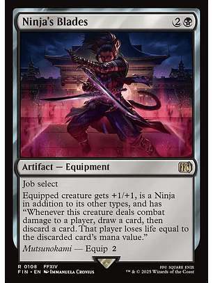 Ninja's Blades - FIN - R