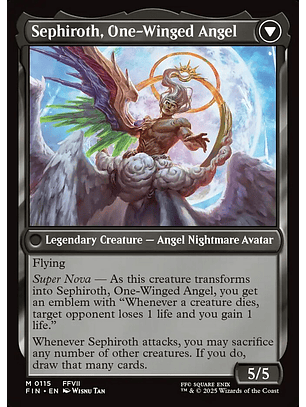 Sephiroth, Fabled SOLDIER - FIN - M