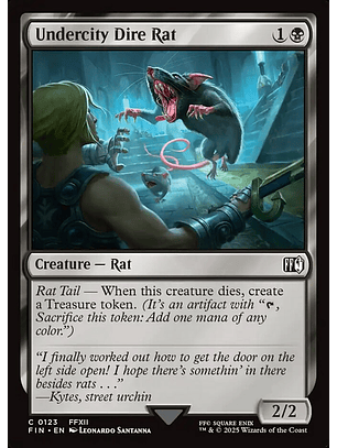 Undercity Dire Rat - FIN - C