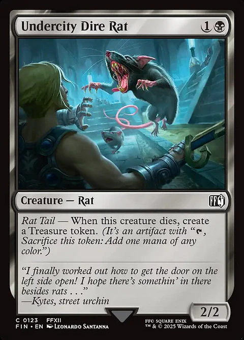 Undercity Dire Rat - FIN - C
