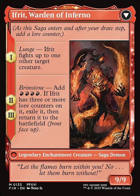 Clive, Ifrit's Dominant - FIN - M