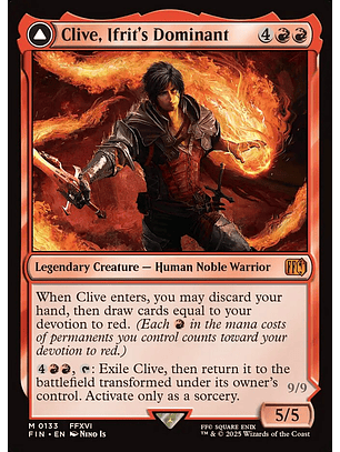 Clive, Ifrit's Dominant - FIN - M