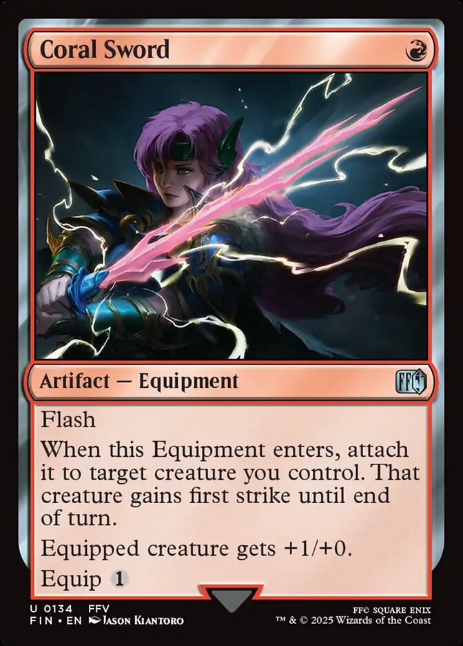 Coral Sword - FIN - U 1