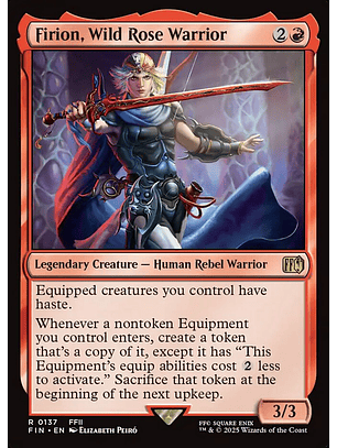 Firion, Wild Rose Warrior - FIN - R