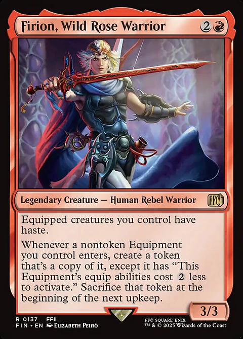 Firion, Wild Rose Warrior - FIN - R