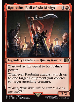 Raubahn, Bull of Ala Mhigo - FIN - R