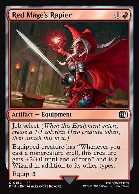 Red Mage's Rapier - FIN - C