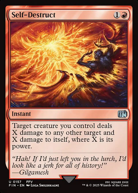 Self-Destruct - FIN - U